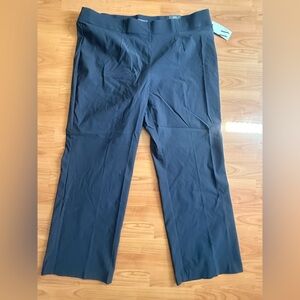 NWT Women’s Worthington Bootcut 22W Steel Gray Wrinkle Free Machine Wash Slacks